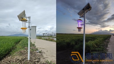 成都盎柒弱電—智慧農業物聯網殺蟲燈