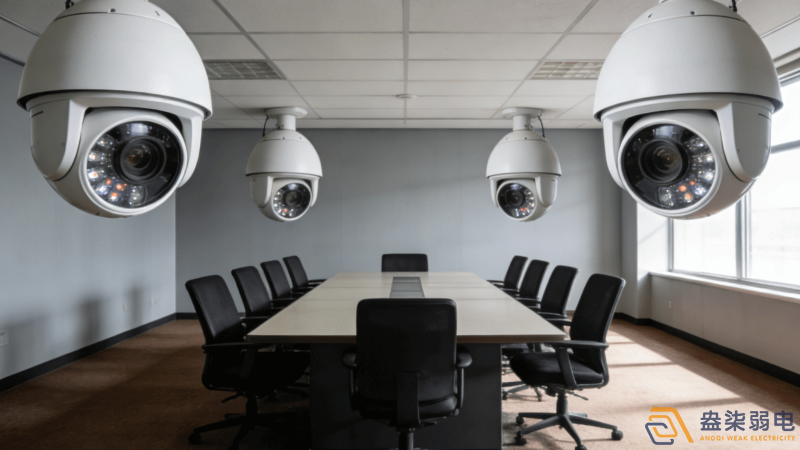 中型會議室監(jiān)控攝像頭如何布置？